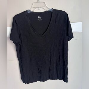 Felina Black Crew Neck Top Size XL